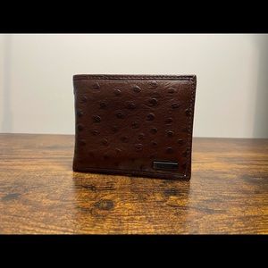 Guess ostrich wallet men